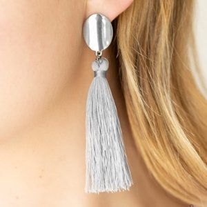 Va Va PLUME Silver Post Earrings